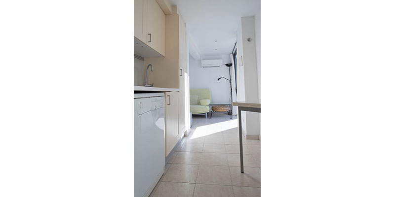 apartamento vista jardín